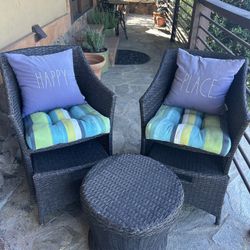 All Weather Wicker Patio Set