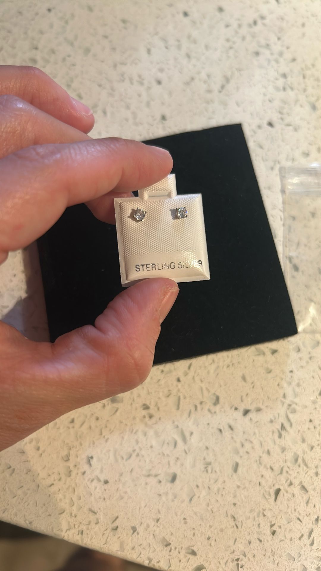 925 Diamond Earrings Taking Offers