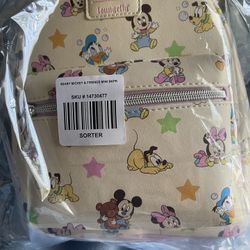Loungefly Disney Mickey Mouse And Friends Mini Backpack 