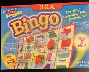 USA Bingo Game
