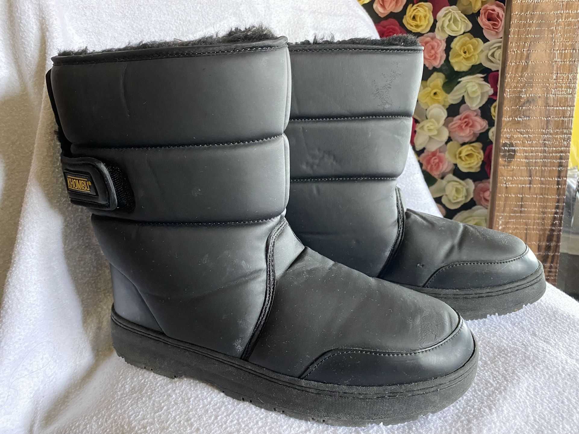 Khombu Mens Snow Boots