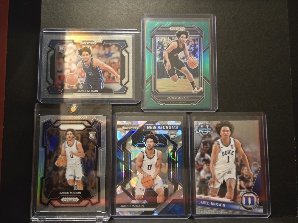 Jared Mccain Rookie Lot