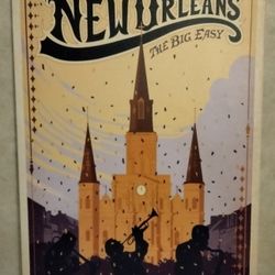 Custom Canvas Print New Orleans THE BIG EASY 