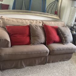 Brown Sofa Set 