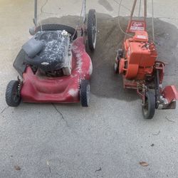 Lawnmower And Edger NOT WORKING