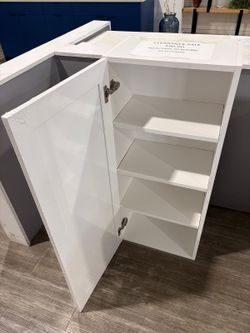 White Shaker Wall Cabinet