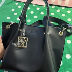 Armani Exchange Tote Crossbody Bag