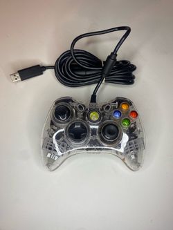Afterglow PL-3702 Transparent Wired Xbox 360 Game Controller