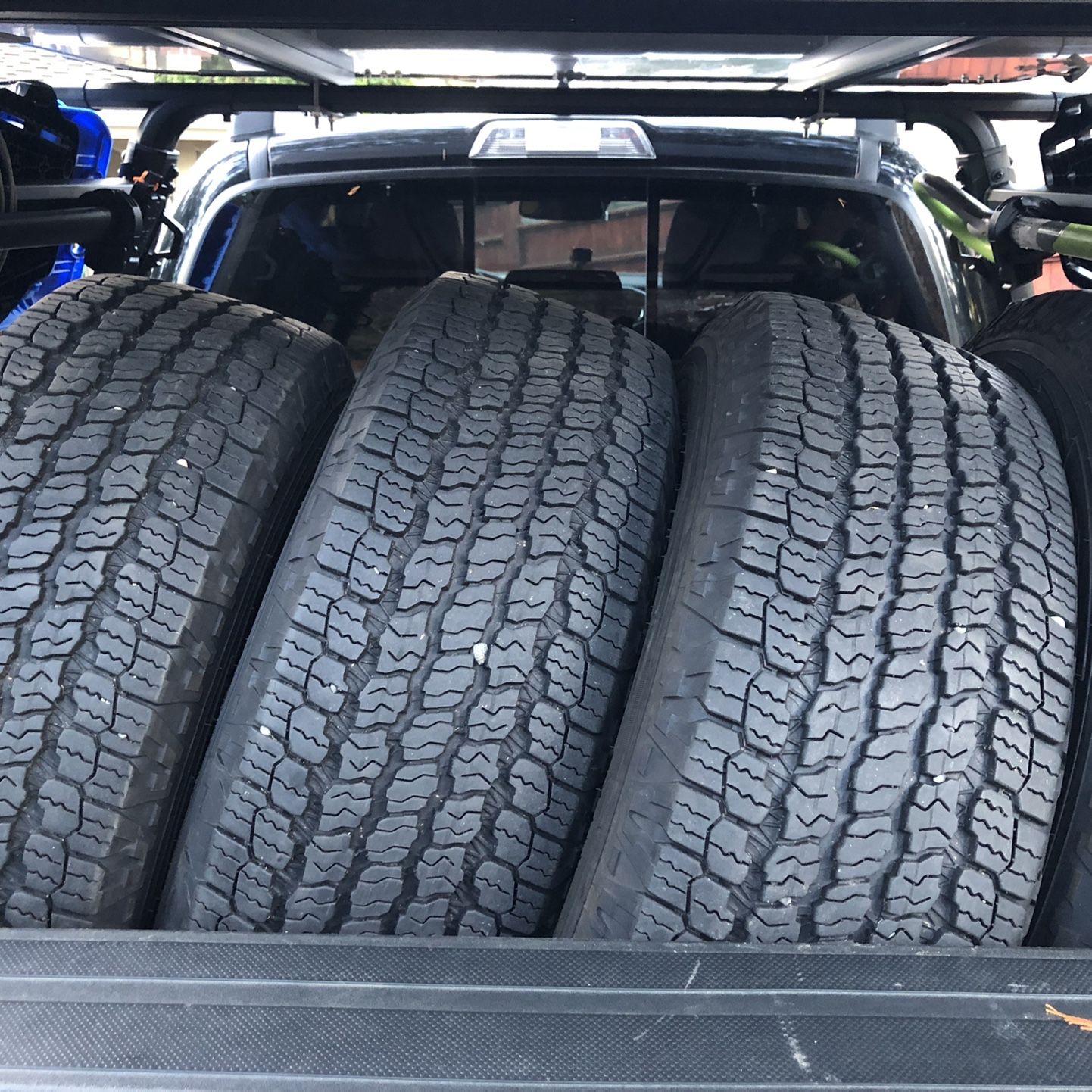 Used 4 Goodyear Wrangler All-Terrain Adventure With Kevlar 265/70R16 112T  SL VSB TM for Sale in Redmond, WA - OfferUp