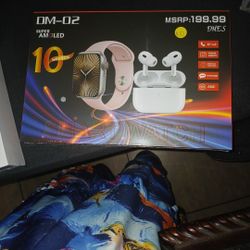 Smart Watch  Plus Ear Buds