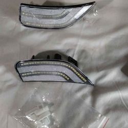 Led side marker lights, bumper lights white led lights