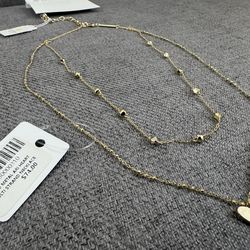 ⭐️ NEW Womens Necklace Kendra Scott 14K Gold Plated