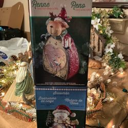 Christmas Decoration Snowman And Reindeer New 
