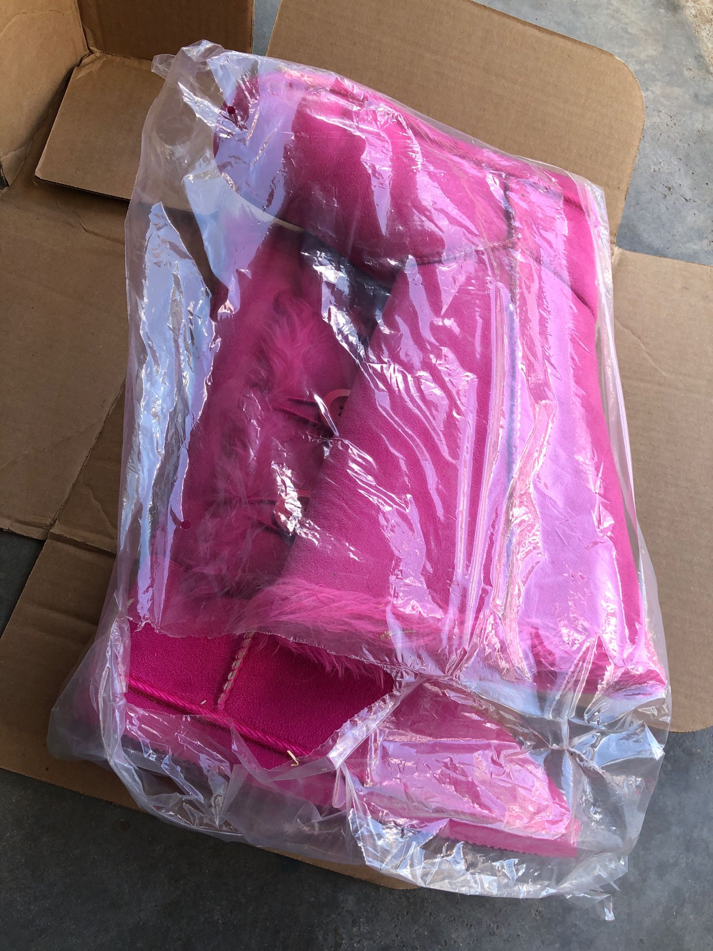New pink boots