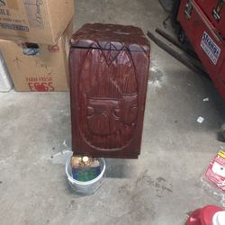 Hand carved Wooden Box