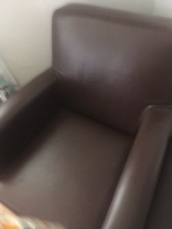 Ikea chair with ottoman $35