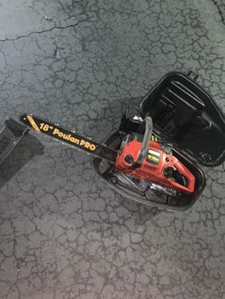 CRAFTSMAN 18” Poulan Pro Gas Powered Chainsaw