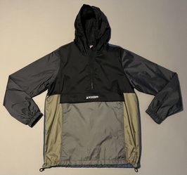 HUF Worldwide Men’s Coyote Anorak Pullover Jacket New DS