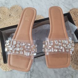 NWT Thalia Sodi Women's Jillene Flat Sandals Women's Shoes 7.5