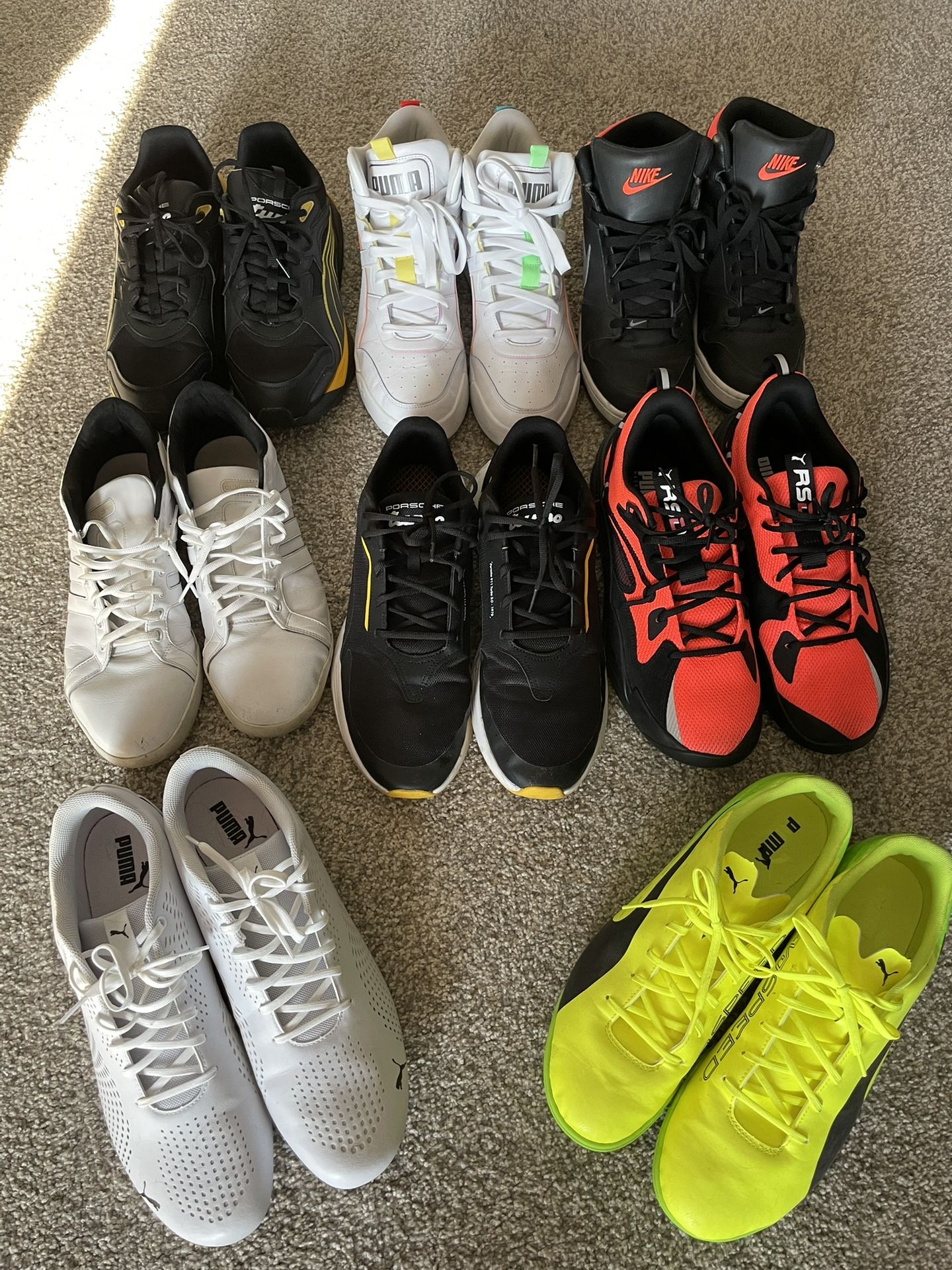 Shoe Collection - 8 Pairs - Branded Shoes