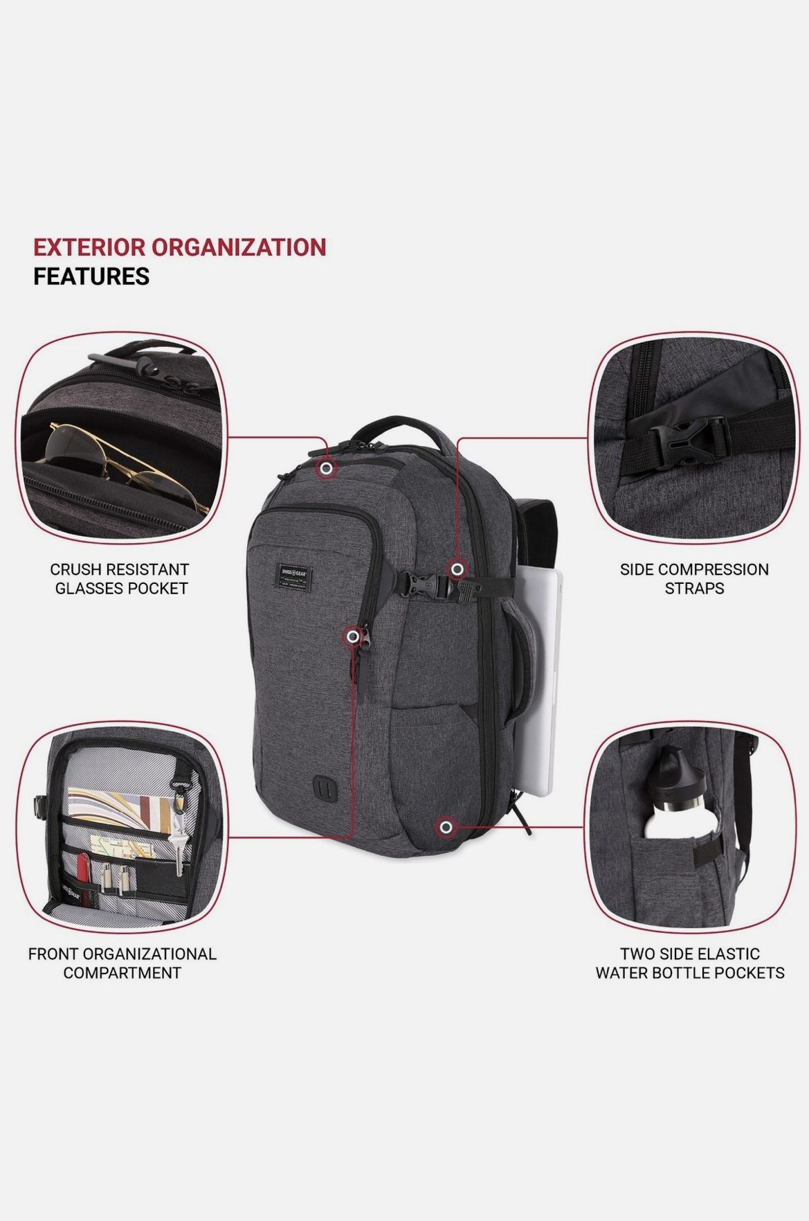 Swiss Gear Hybrid Travel Back Pack—Excellent Condition