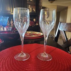 5 Mikasa    Flame  D'AMORE  Wine Glasses