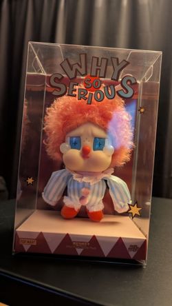 Popmart why so serious Cry Baby Plush Labubu