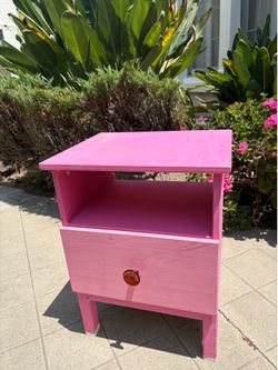 Hot Pink Nightstand