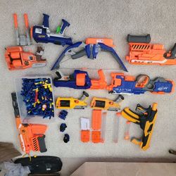 Bunch Of Nerf Guns All Working
