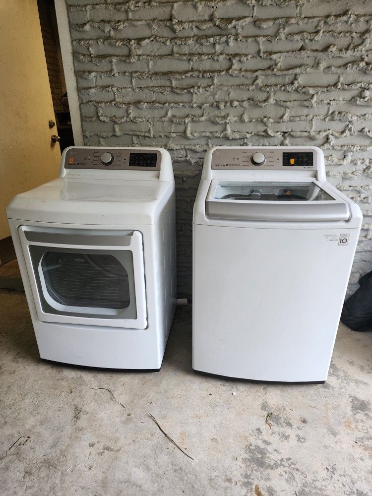 LG Smart Washer/Dryer(gas) Set