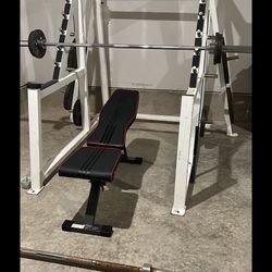 Squat Rack/ Bench Press