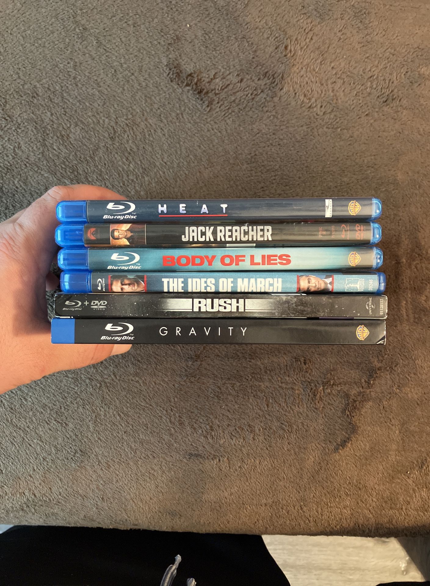 Blu-Ray DVDs