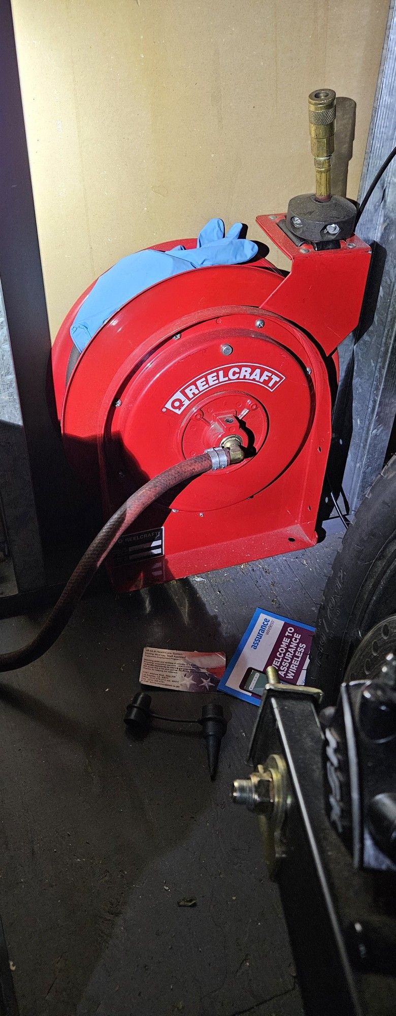 Reelcraft Retractable Air/water Hose