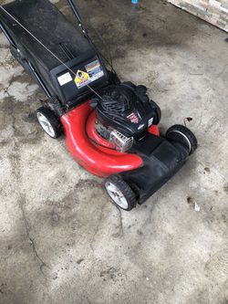 Yard Machines Self propelled.