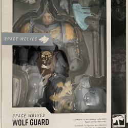 NEW MCFARLANE Warhammer 40,000 space Wolves Wolf Guard Action Figure