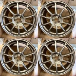 New 18 Inch Rays Volk Racing Style Rims Wheels 18x8.5 +42 (5x112) Bronze