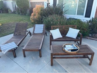 Four Piece Patio Set