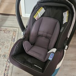 Graco Modes Pramette Travel System | Stroller & Car Seat Combo | 3-in-1 Stroller Modes | Includes Graco SnugRide 35 Infant Car Seat | Ellington