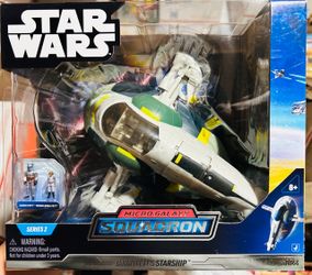 Star Wars Micro Galaxy Squadron Jango Fett's Starship