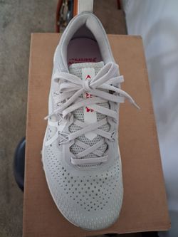 White Mesh Lace-Up Sneaker nike trail