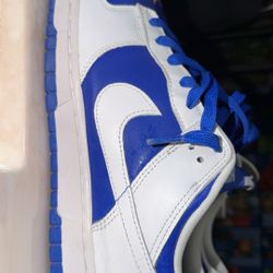 Nike Dunk Low (Racer Blue White)