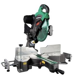 METABO РТ 12-in 15-Amp Dual Bevel Sliding Compound Corded Miter Saw with Laser Guide