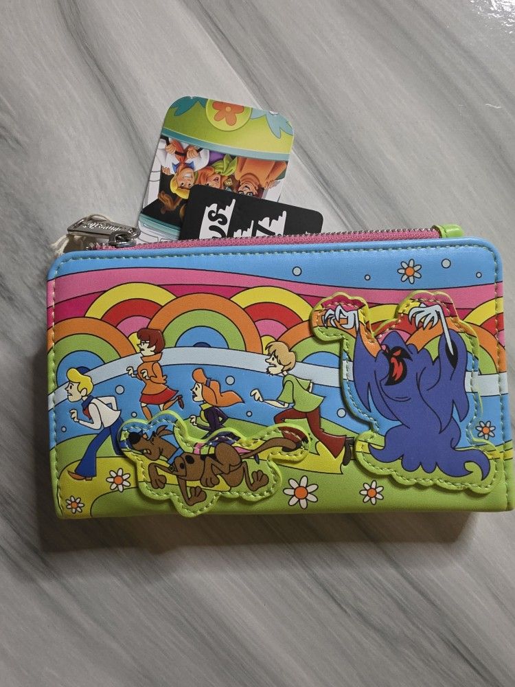 Scooby-Doo Psychedelic Monster Chase Wallet