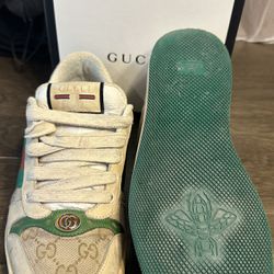 Men’s  Gucci Screener GG Sneaker Size 8 