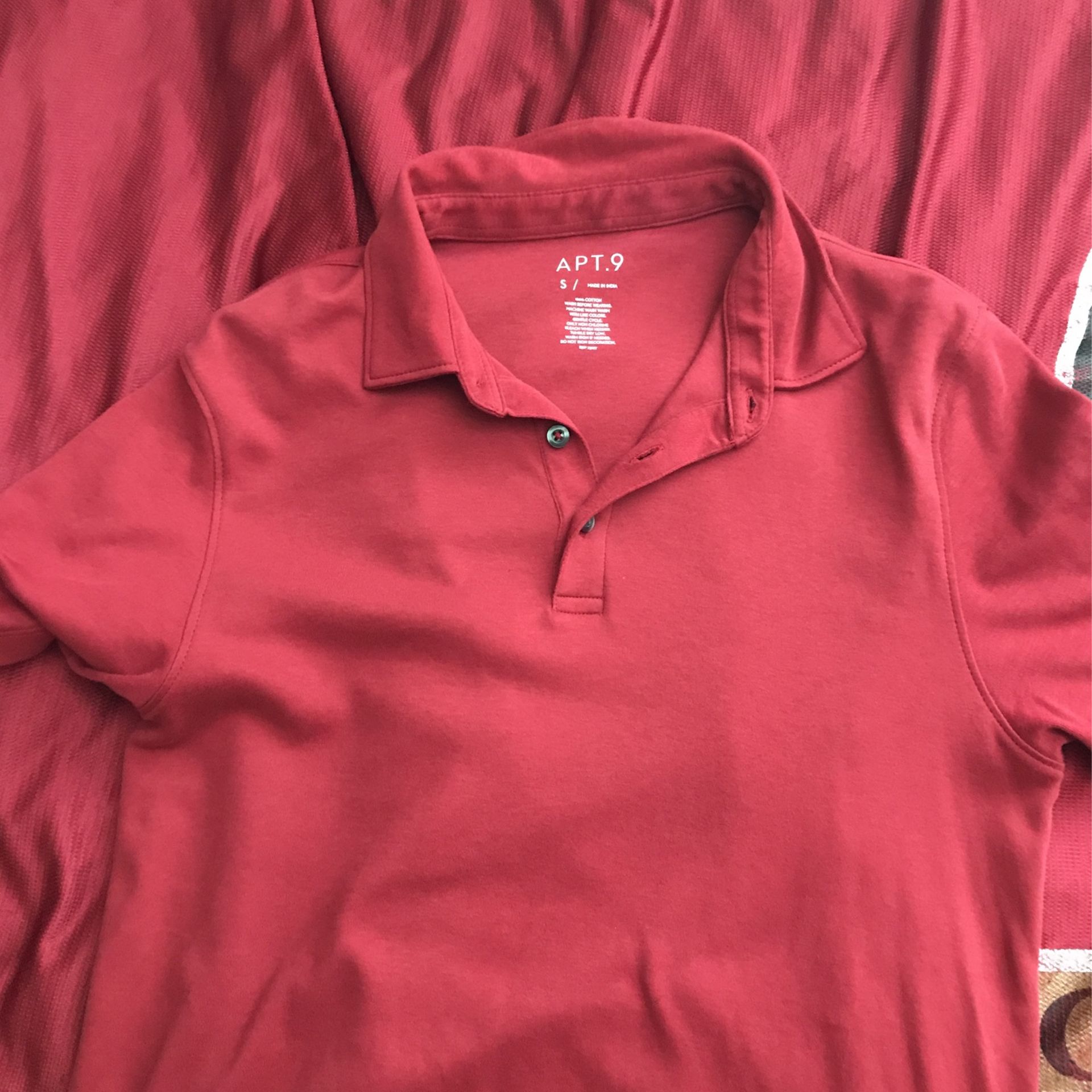 Apartment 9 Men’s Red Polo Size: Small