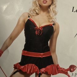 𝕎𝕠𝕞𝕖𝕟𝕤 𝔻𝕖𝕧𝕚𝕝 Halloween ℂ𝕠𝕤𝕥𝕦𝕞𝕖 𝕄/L