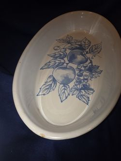 Brunelli Italian Oval Dish ~9.5in