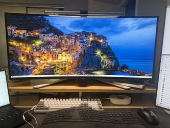 Alienware AW3821DW 38” Curved Ultrawide Gaming Monitor – 144Hz, G-SYNC Ultimate