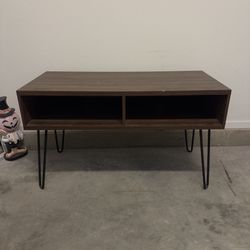 RUSTIC VINTAGE BROWN BOHO ENTERTAINMENT COMPUTER ROOM DORM ORGANIZAR DESK
