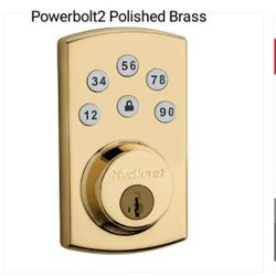 Brand New Kwikset Powerbolt2 Polished Bras 